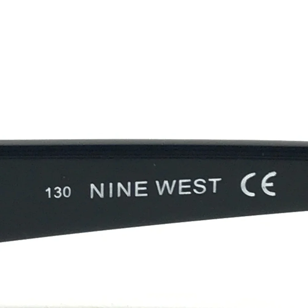 Nine West Eyeglasses Frames NW415 0003 Black Grey Rectangular 51-16-130